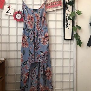 Long romper dress